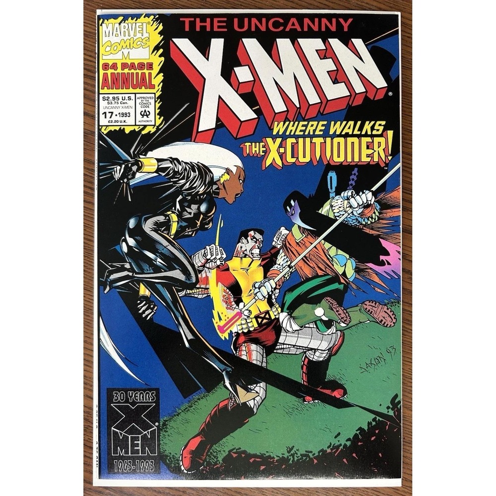 Uncanny X-Men 64 pages Annual #17 Key 1st Debut of the X-Cutioner 1993 Marvel